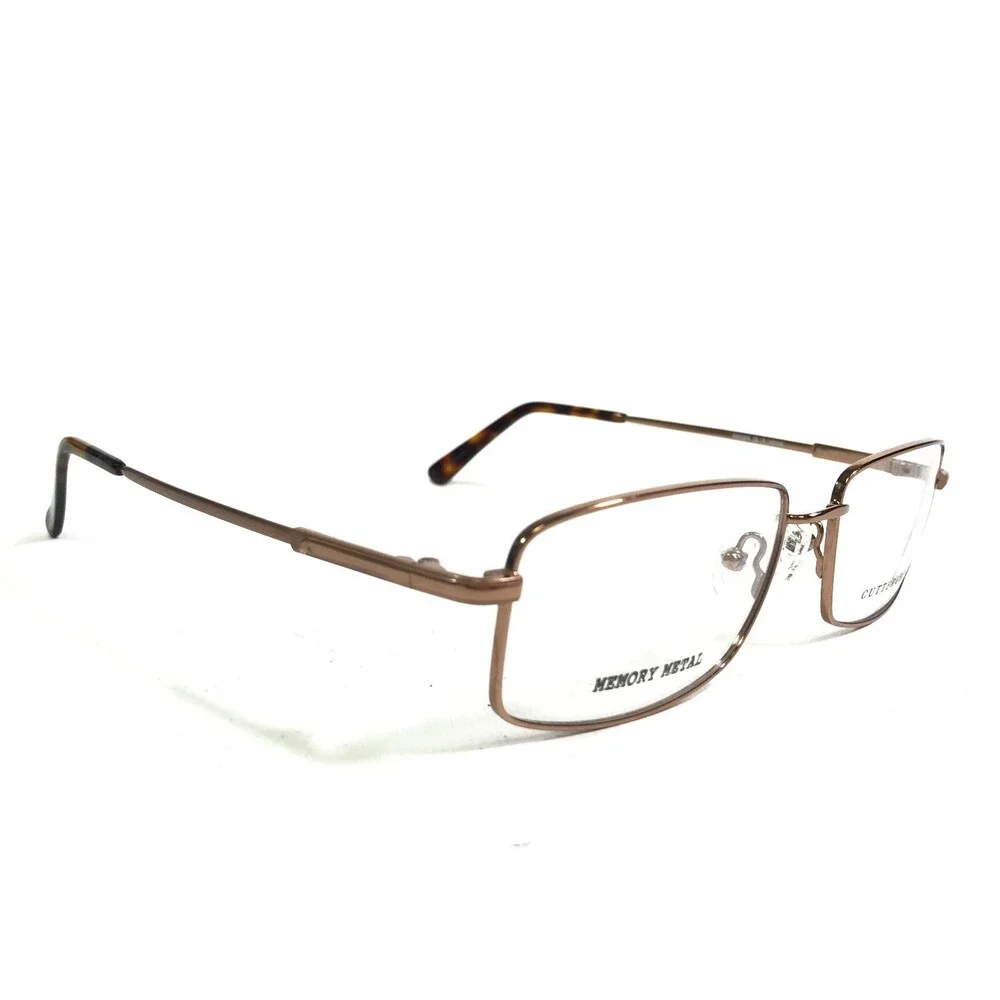Cutter & Buck Eyeglasses Frames Quail Hollow BROWN Rectangular 56-18-145